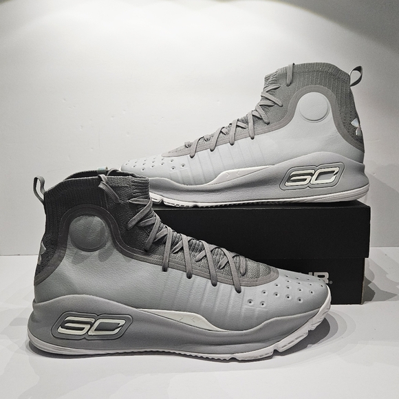 Under Armour Curry 4 Overcast Grey